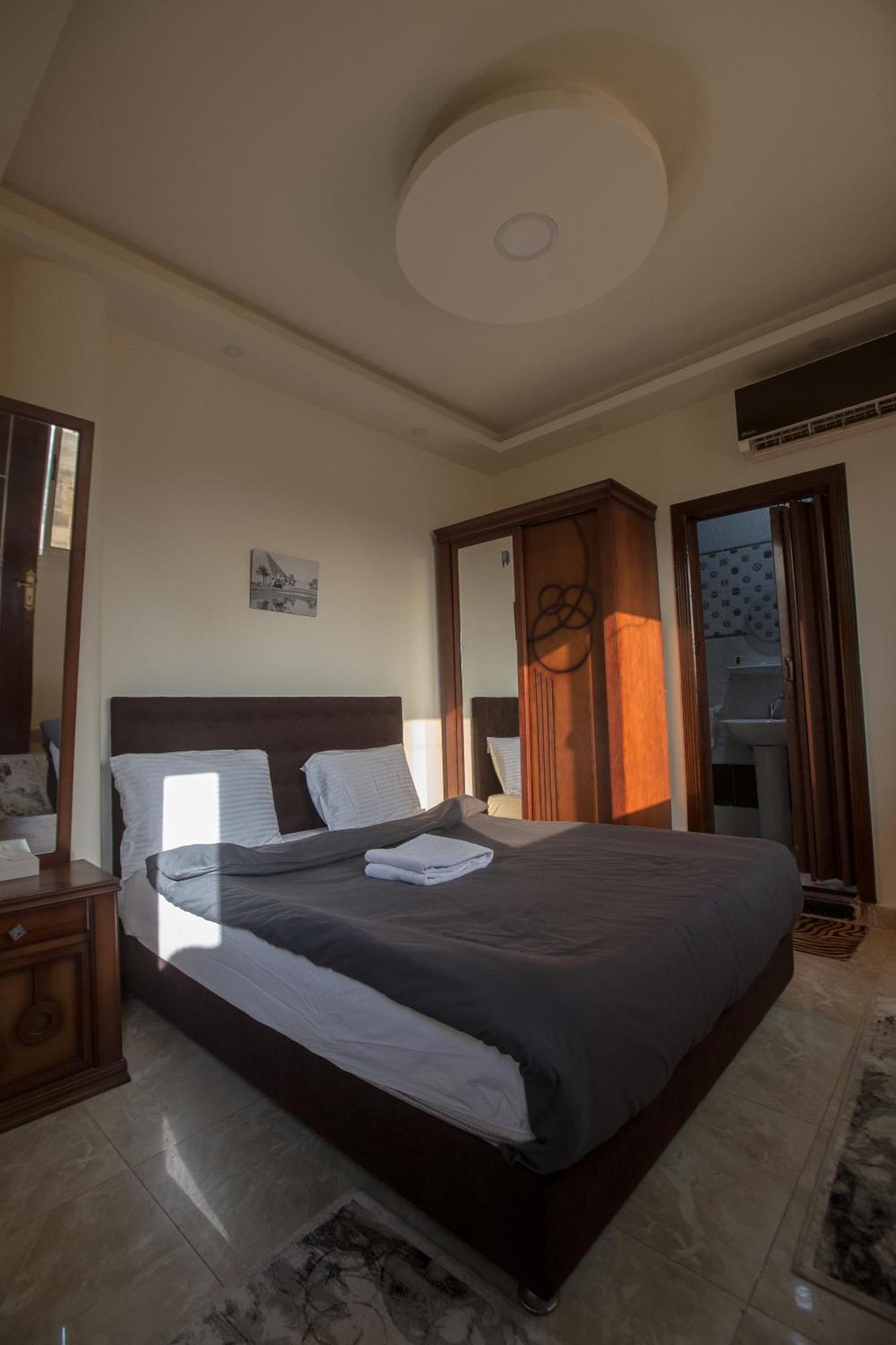 Cairo Pyramids View Inn Kafret el-Gabal Oda fotoğraf